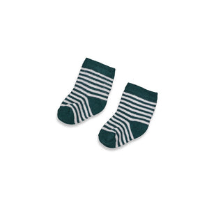 Feetje chaussettes lignées vert/gris 50400211