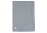 Jollein Couverture Berceau 75x100cm Basic Knit - Storm Grey/Fleece 517-511-65220