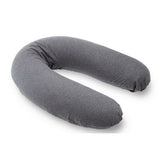Doomoo grand coussin multi-usages buddy chiné anthracite B12