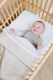 Baby's only couverture berceau teddy sky warm lin BO-031.013.027.48
