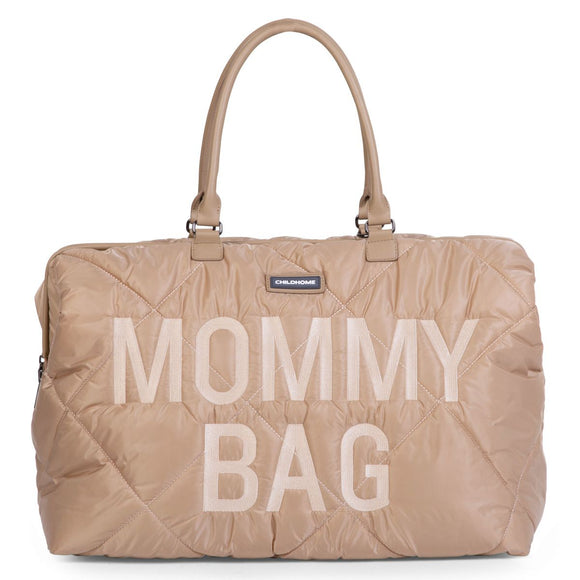 Childhome sac à langer Mommy Bag matelassé beige CWMBBPBE