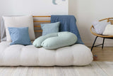 Doomoo grand coussin multi-usages buddy cloudy kaki B60