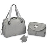 Beaba sac à langer Genève II gris chiné 940244