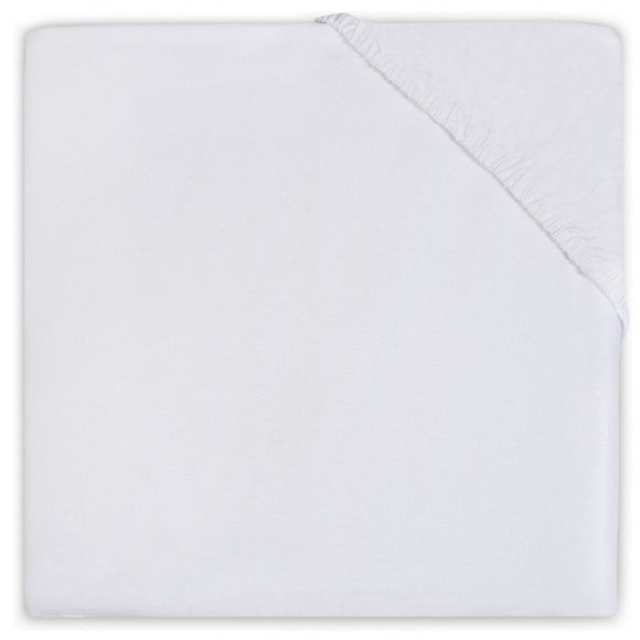 Jollein Drap-housse jersey 60x120cm blanc 511-507-00001