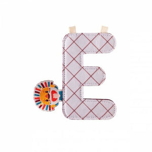 Lilliputiens lettre tissu "E" 86466