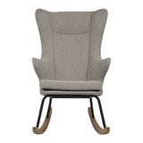 Quax fauteuil d'allaitement Rocking Adult Chair De Luxe Gris sable 76 16 J1817-SA EXPO (PAS D'ENVOI, UNIQUEMENT RETRAIT EN MAGASIN)